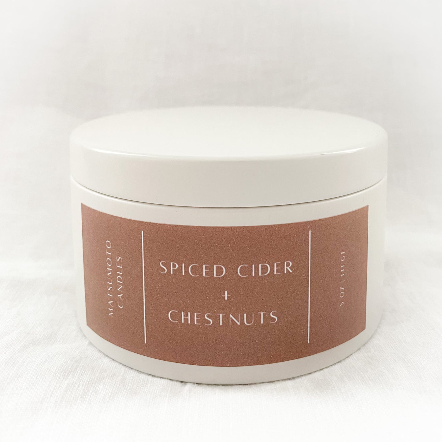 Spiced cider + Chestnuts 5oz